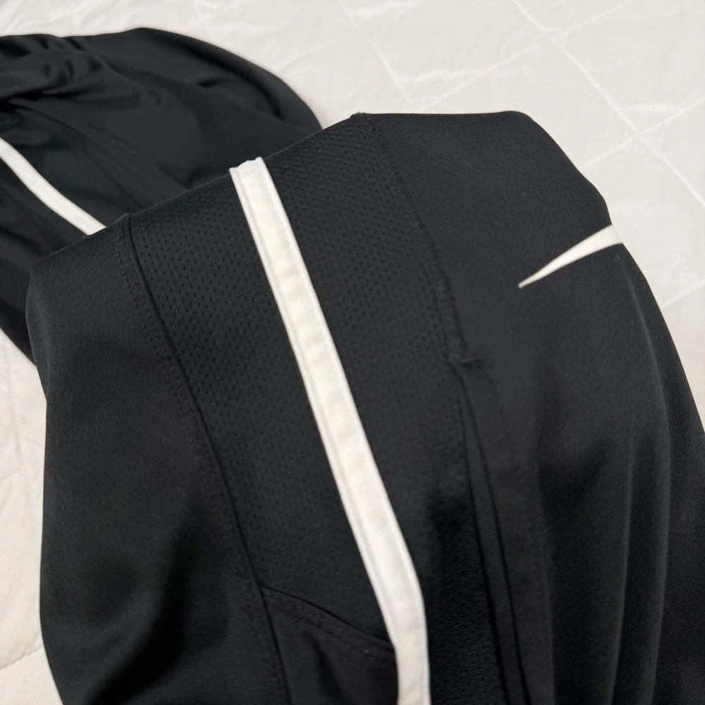 Nike Dri-FIT Track Pants Youth XL Black Athletic Training Jogger Straight Leg